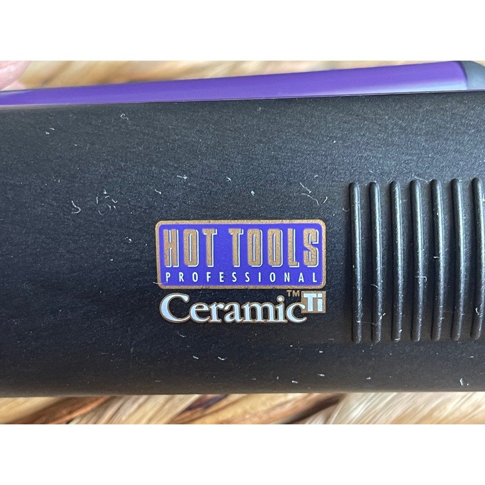 Hot Tools Professional CeramicTi Flat Iron Model 1199 ORIGINAL 1 1/2"
